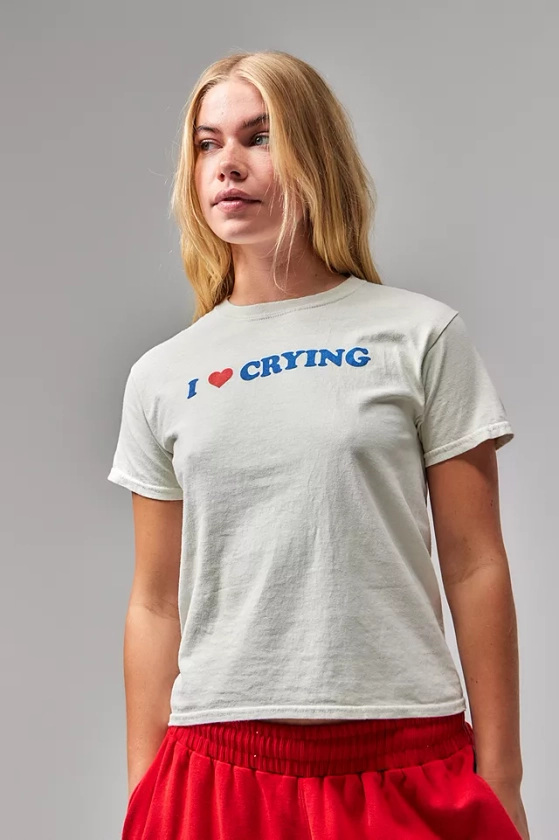 UO I Love Crying T-shirt