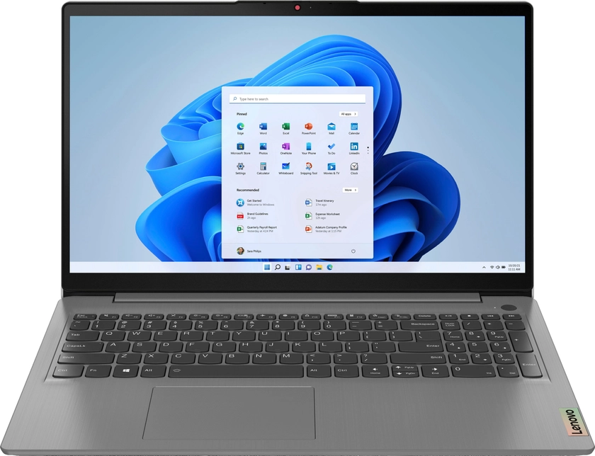 Lenovo Ideapad 3i 15.6" FHD Touch Laptop Core i5-1135G7 with 8GB Memory 512GB SSD Arctic Grey 82H80358US - Best Buy