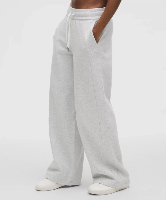 Scuba Mid-Rise Wide-Leg Pant *Tall