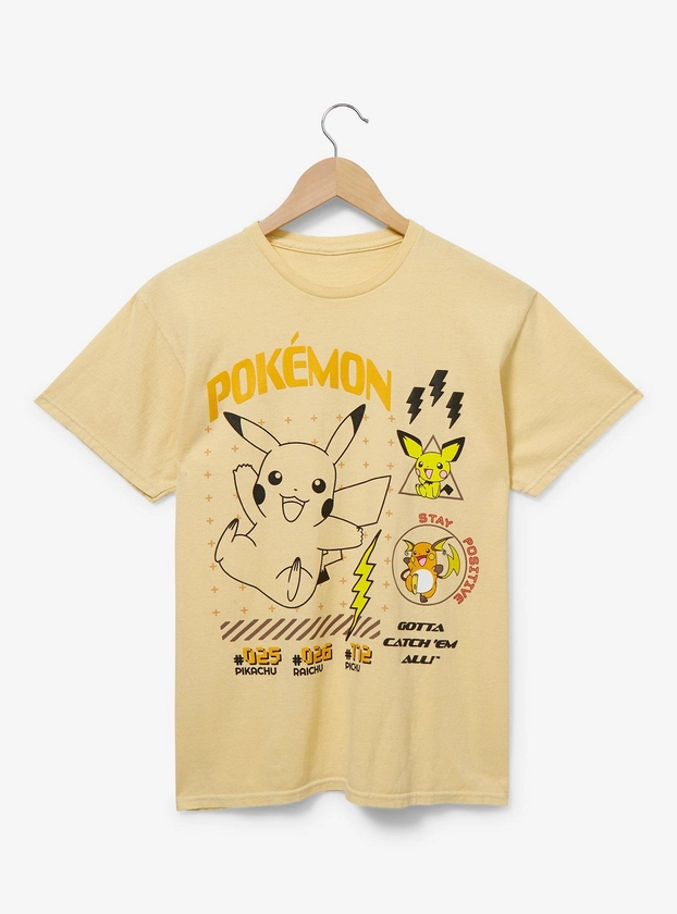 Pokémon Pikachu Evolutions Women’s T-Shirt - BoxLunch Exclusive