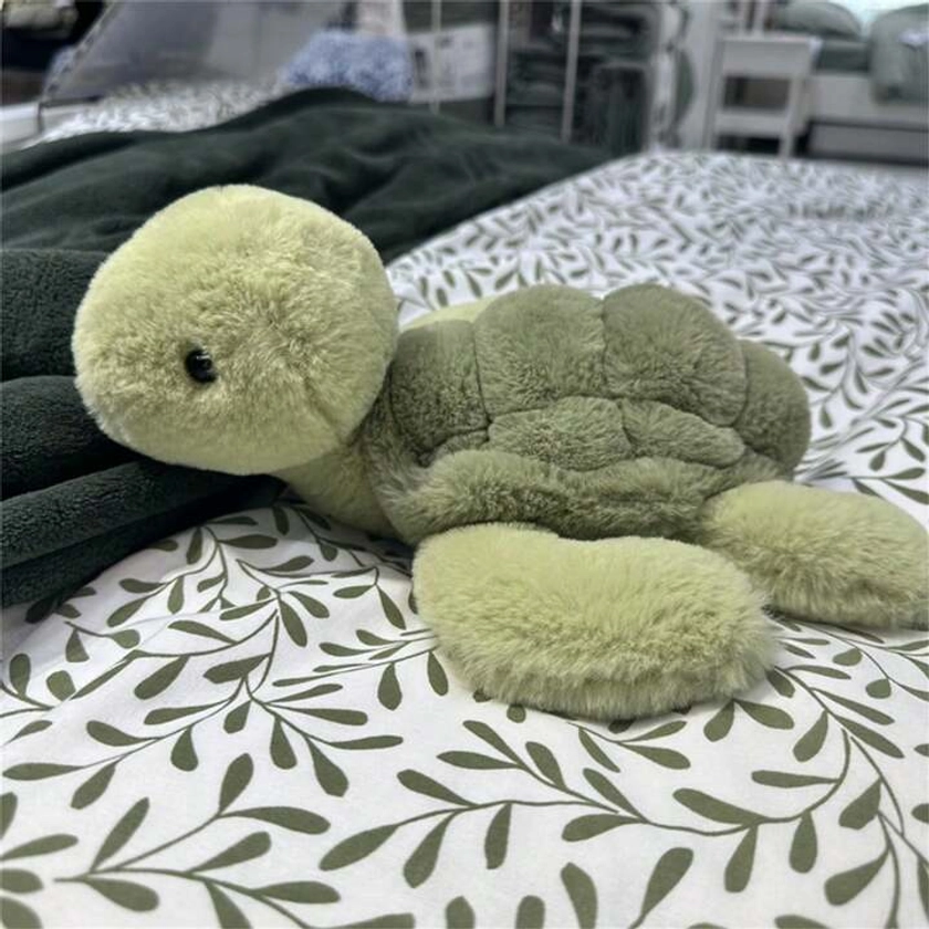 Halloween Decoration Realistic Turtle Plush Toy Doll Pillow For Living Room, Bedroom, Bedside, New Year & Birthday Gift