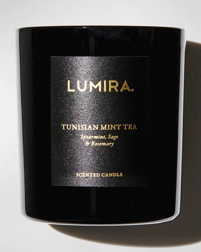 Lumira 10.6 oz. Tunisian Mint Tea Scented Candle