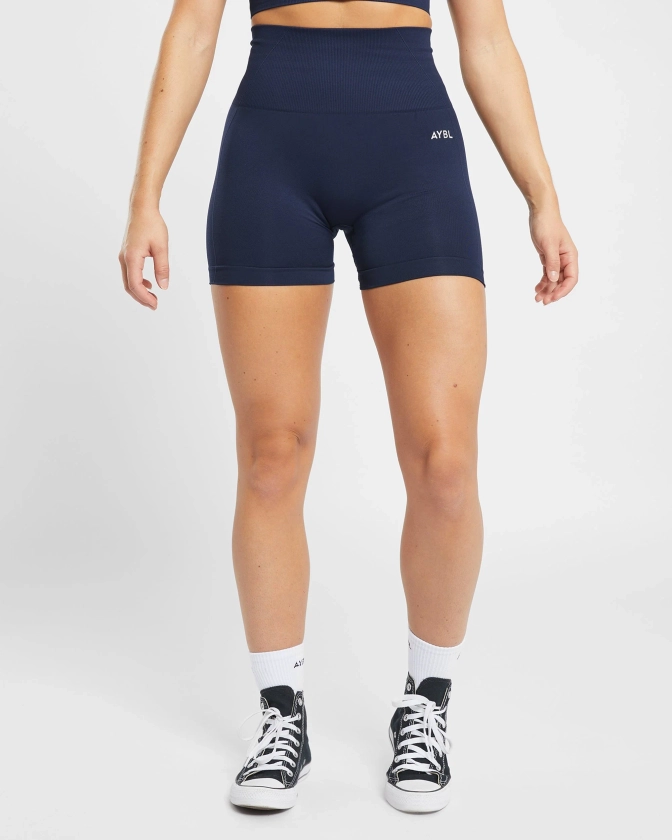 Empower Seamless Shorts - Navy