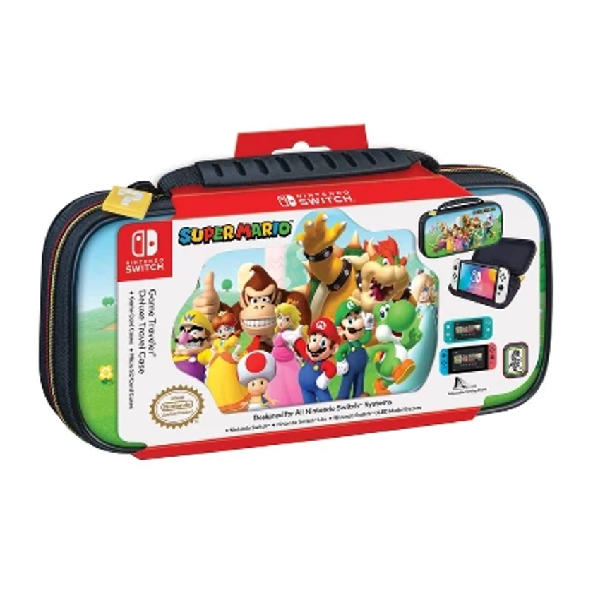 Nintendo Switch Game Traveler Deluxe Travel Case - Super Mario