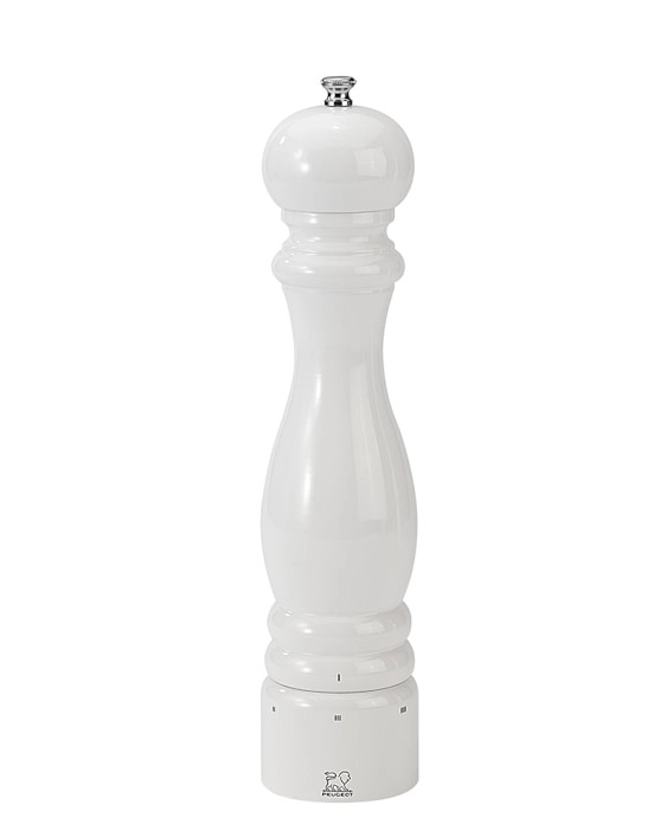 Peugeot Paris U Select Salt & Pepper Mills, White Lacquer