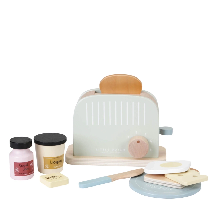 Wooden Toaster and Accessories