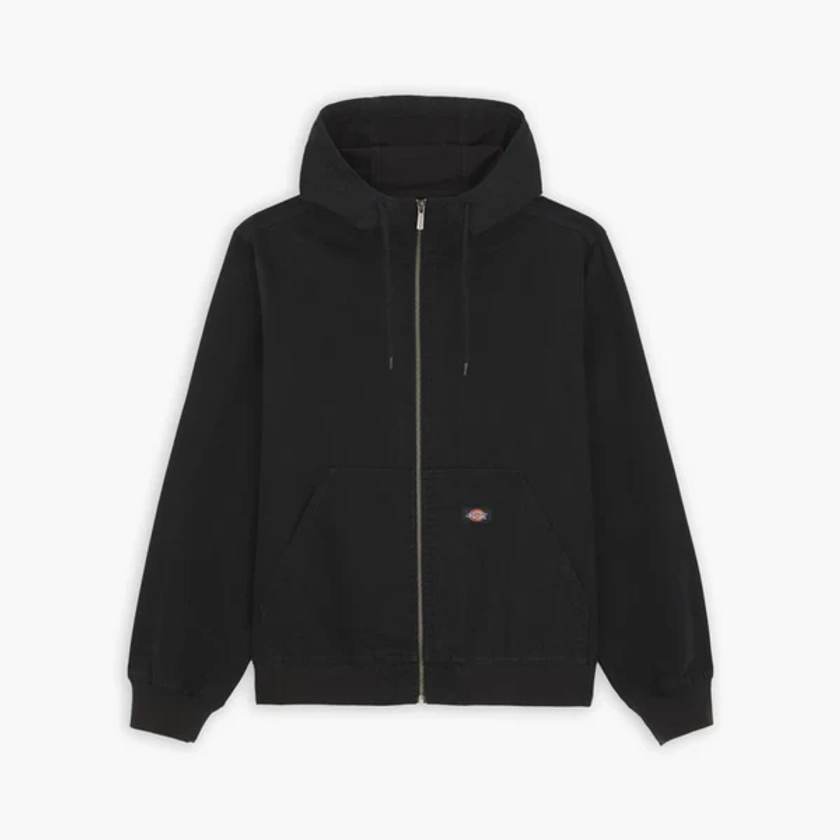 Dc Hooded Unl Jkt Stone Washed Black