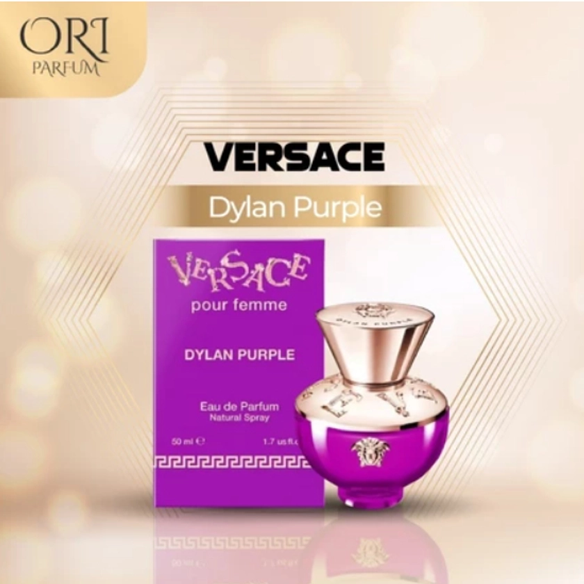 100% LEGIT ✅Versace Dylan BLUE / PURPLE  100ml/SET EDP formen