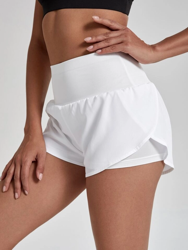 SHEIN Running Absorbs Sweat Breathable Sports Shorts