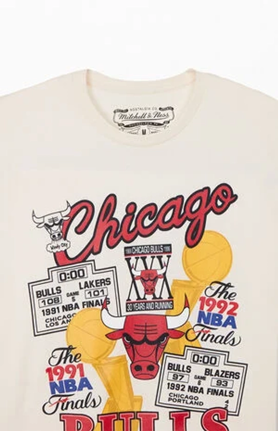 Mitchell & Ness Chicago Bulls Champions T-Shirt | PacSun