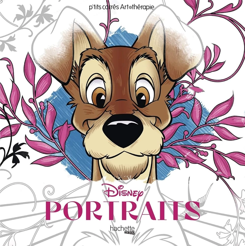 Carrés Art-thérapie Portraits Disney : Collectif Disney: Amazon.fr: Livres