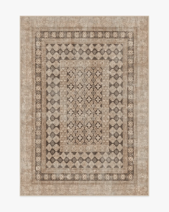 Cyrus Rose Gold Tufted Rug | Ruggable