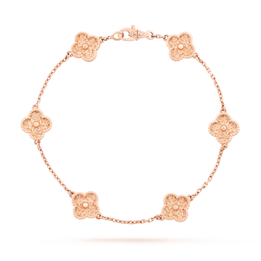 Bracelet Sweet Alhambra 6 motifs - VCARO8DD00 - Van Cleef & Arpels