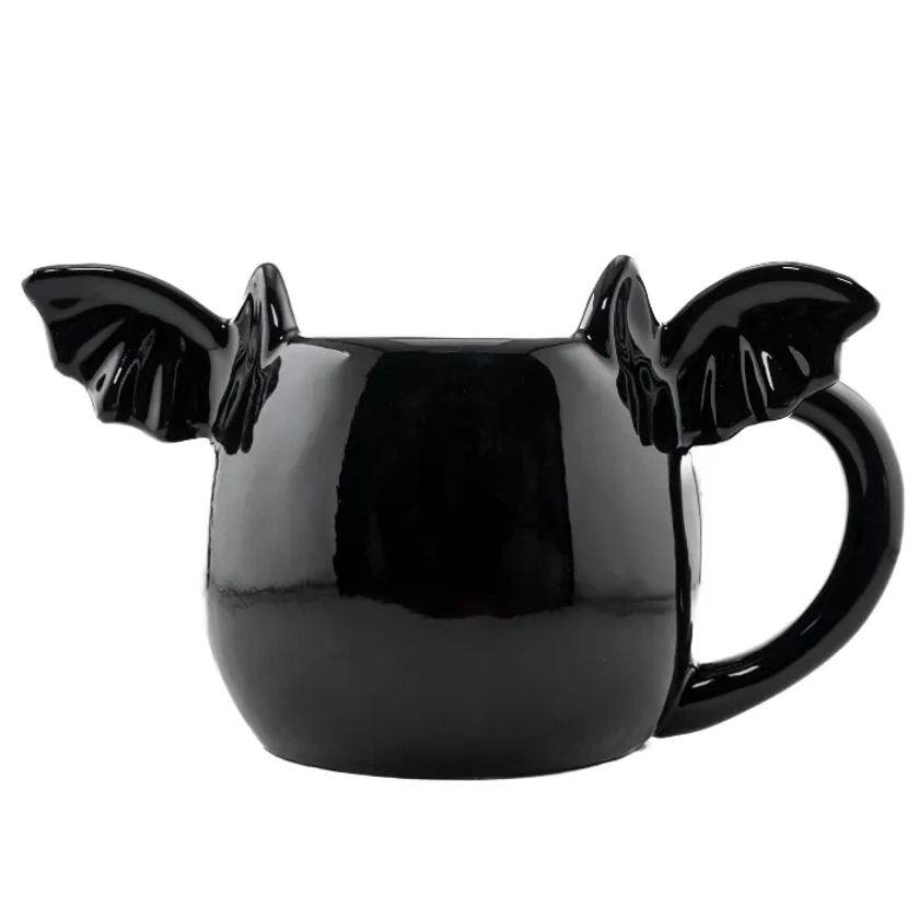 Halloween Ceramic Bat Mug