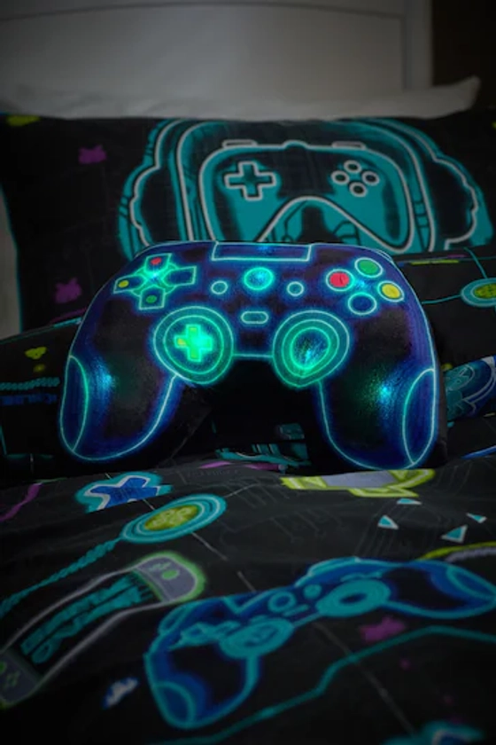 Buy Multi Light-Up Gamer Cushion from the Next UK online shop