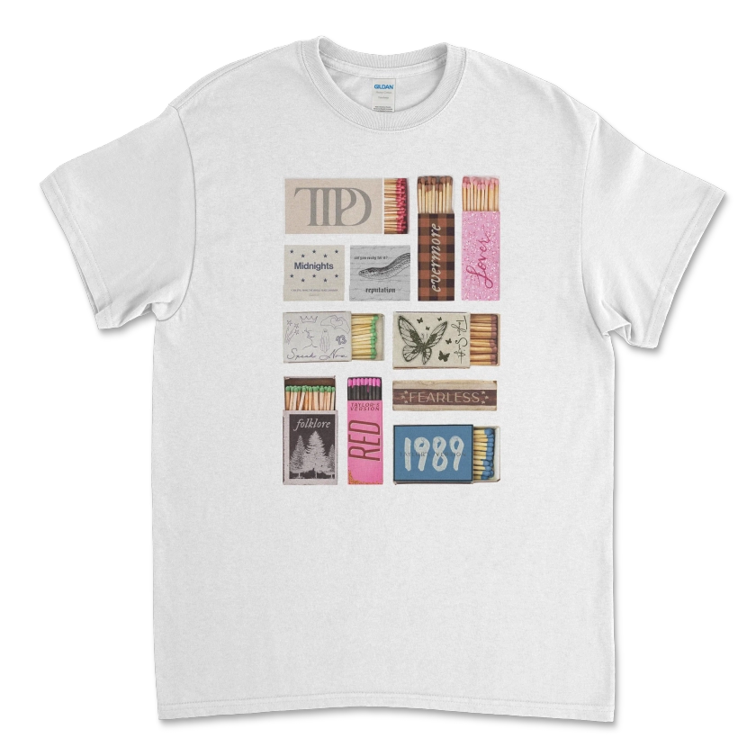 All Albums Matchbook Taylor T-Shirt