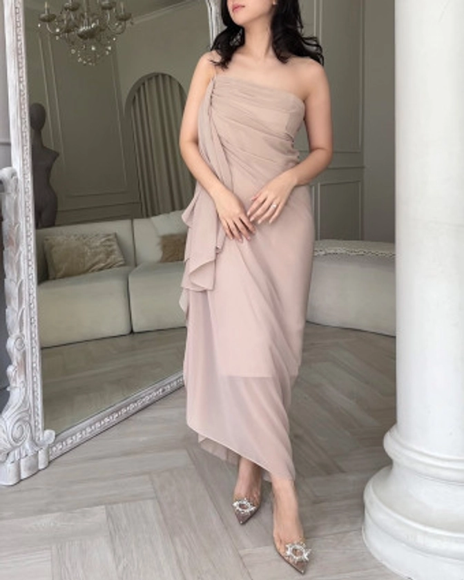 Ara Dress In Nude