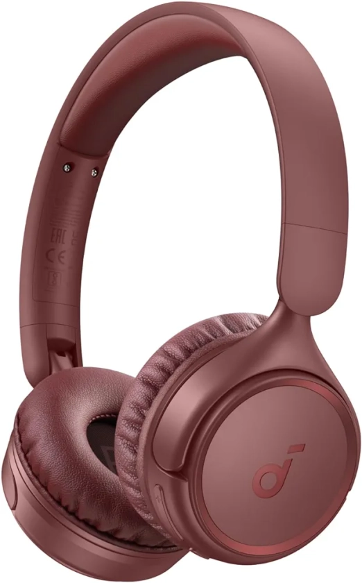 Soundcore Auriculares Inalámbricos Bluetooth Diadema H30i, Diseño Plegable, Graves Puros, 60H de Reproducción, Bluetooth 5.3, Ligeros y Cómodos, Conectividad de App, Conexión Multipunto