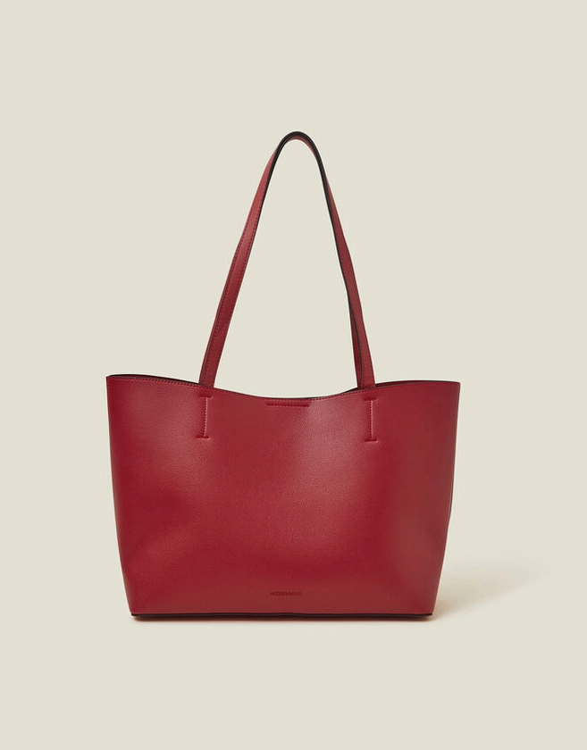 Faux Leather Tote Bag