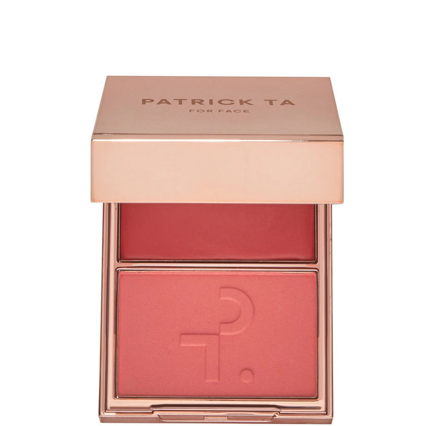 PATRICK TA Major Headlines - Double-Take Cream + Powder Blush Duo She's That Girl | CultBeauty