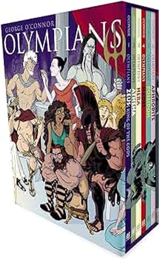 Olympians Boxed Set Books 1-6: Zeus, Athena, Hera, Hades, Poseidon & Aphrodite