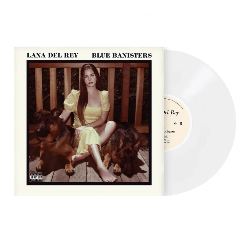 Lana Del Rey - Blue Banisters: Transparent White Vinyl LP - Recordstore