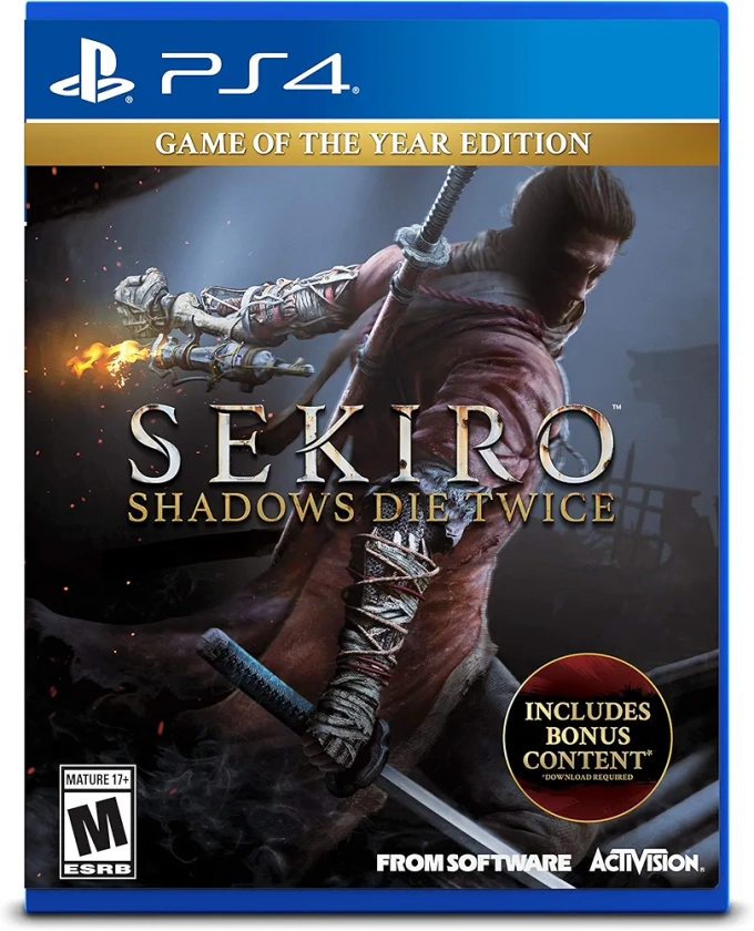 Sekiro Shadows Die Twice - PlayStation 4