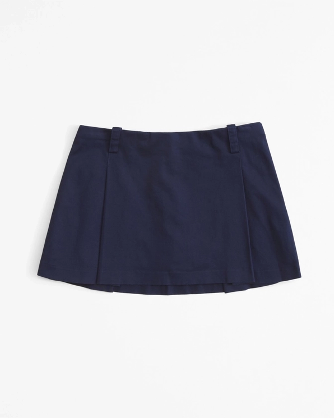 Women's Mid Rise Pleated Mini Skort | Women's Bottoms | Abercrombie.com