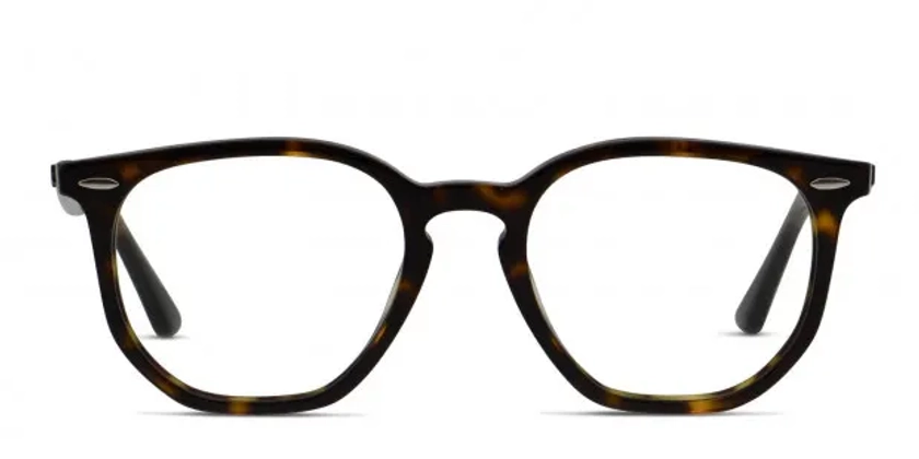 Ray-Ban 7151 Tortoise Eyeglasses | Includes FREE Rx Lenses