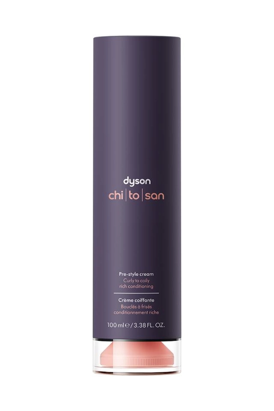 Crème coiffante riche Dyson Chitosan™ pour les cheveux bouclés à frisés | 100 ml