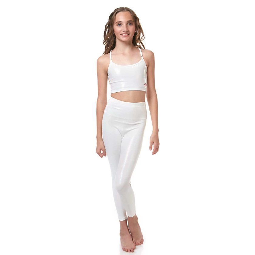 Ignite High-Waisted Leggings - Pearl