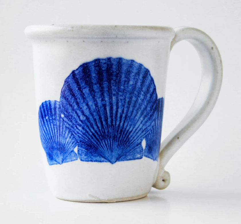 In-Glaze Decal - Scallop Shells - Mug