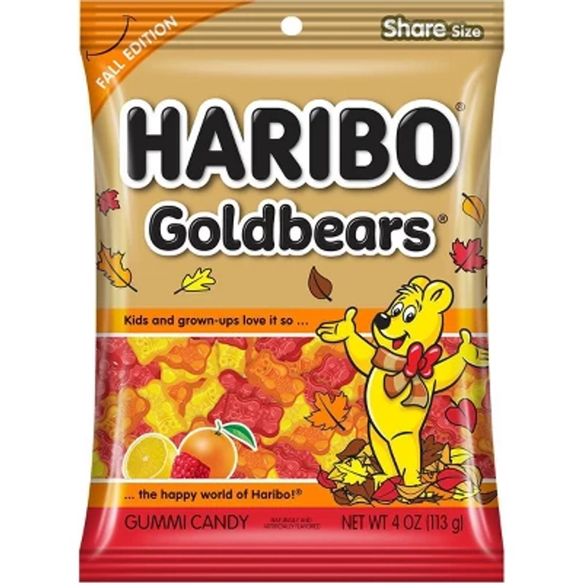 Haribo Halloween Goldbears Fall Edition - 4oz