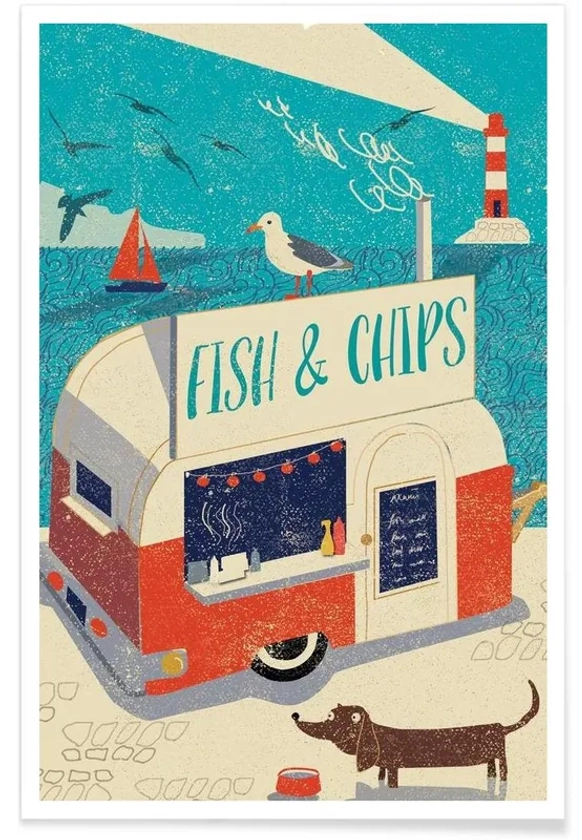 Fish and Chips affiche
