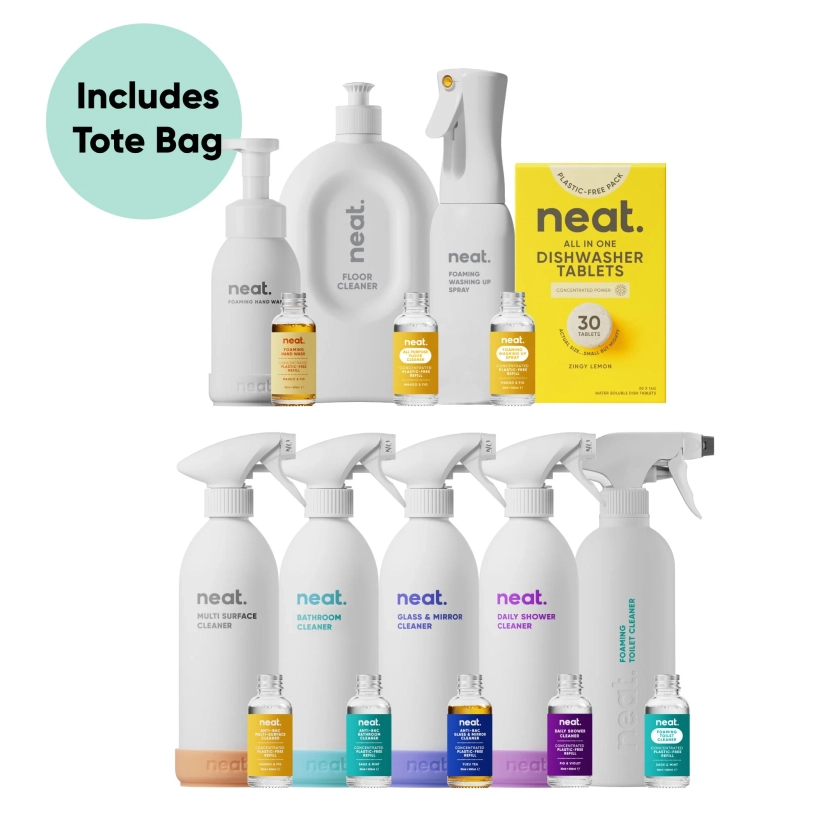 The Ultimate Bundle | Refillable Hand Wash & Cleaning Products | Neat Clean