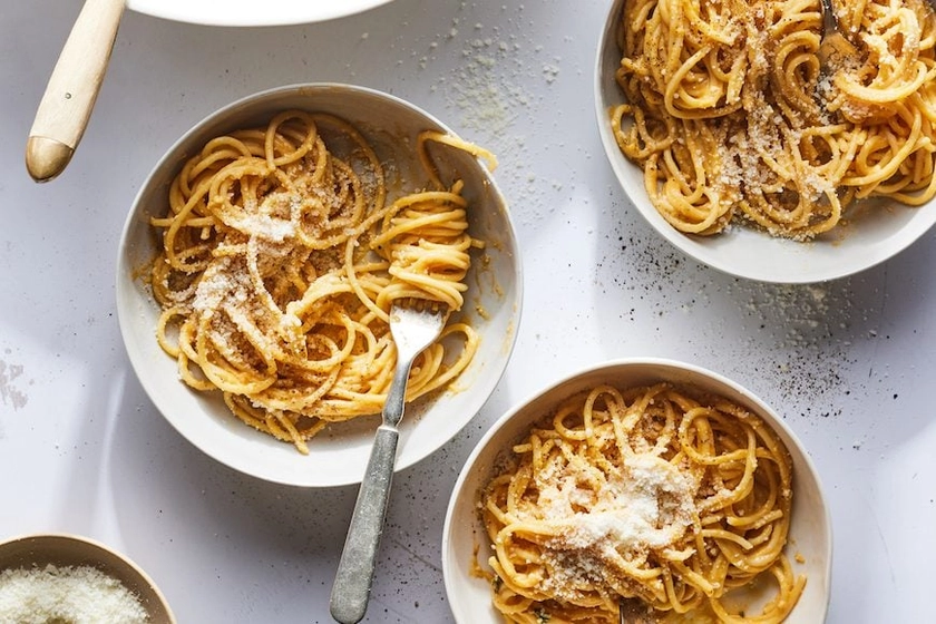 Creamy Butternut Squash Pasta - What's Gaby Cooking