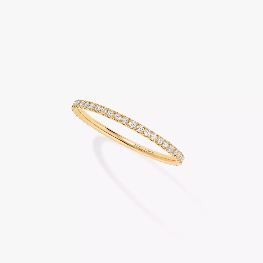 Alliance Diamant Xs en Or Jaune Gatsby | Messika 05064-YG