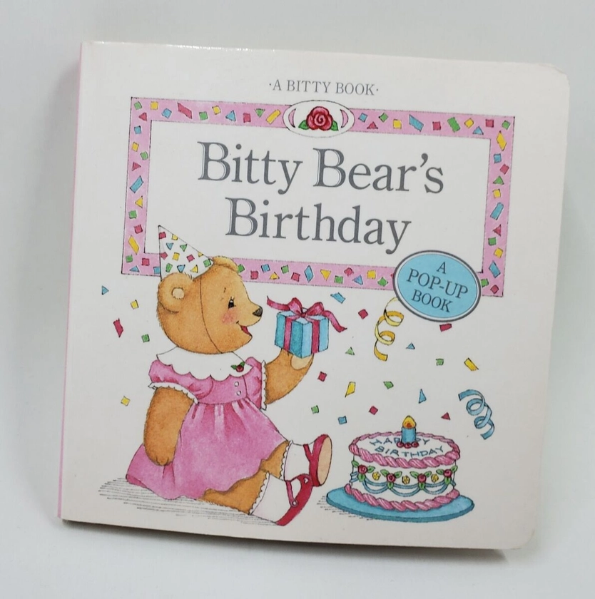 Pleasant Company American Girl Bitty Baby BITTY BEAR'S Birthday Pop-Up Book 1996