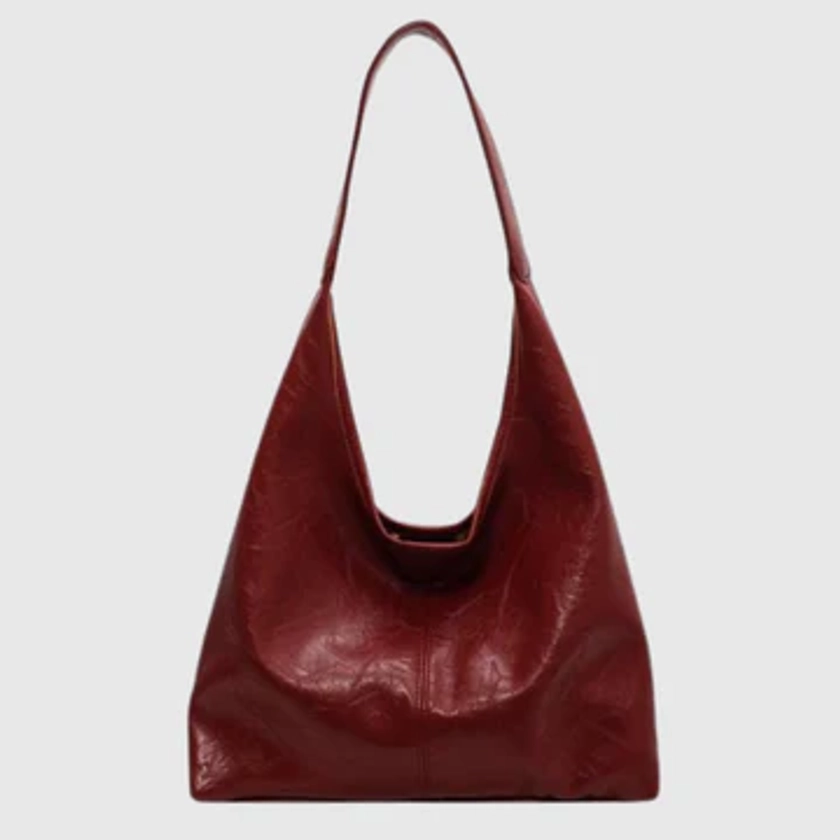 Scarlett Distressed Leather Tote