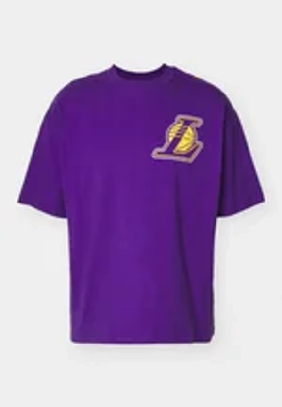 New Era NBA LOS ANGELES LAKERS - T-shirt print - purple/paars - Zalando.be