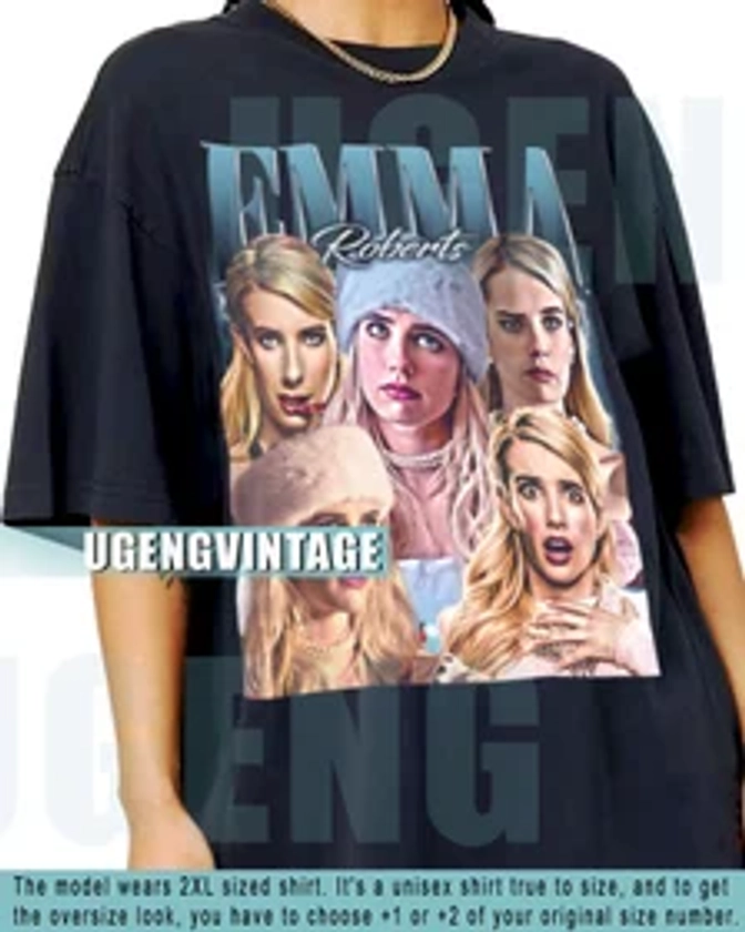 Emma Roberts Shirt Gift For Women and Man Unisex Movie T-Shirt Vintage 90s Bootleg Homage GOR11