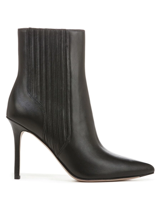 Shop Veronica Beard Lisa Leather Ankle Boots | Saks Fifth Avenue