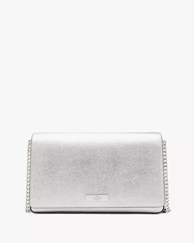 Kenzie Metallic Small Convertible Crossbody | Kate Spade Outlet