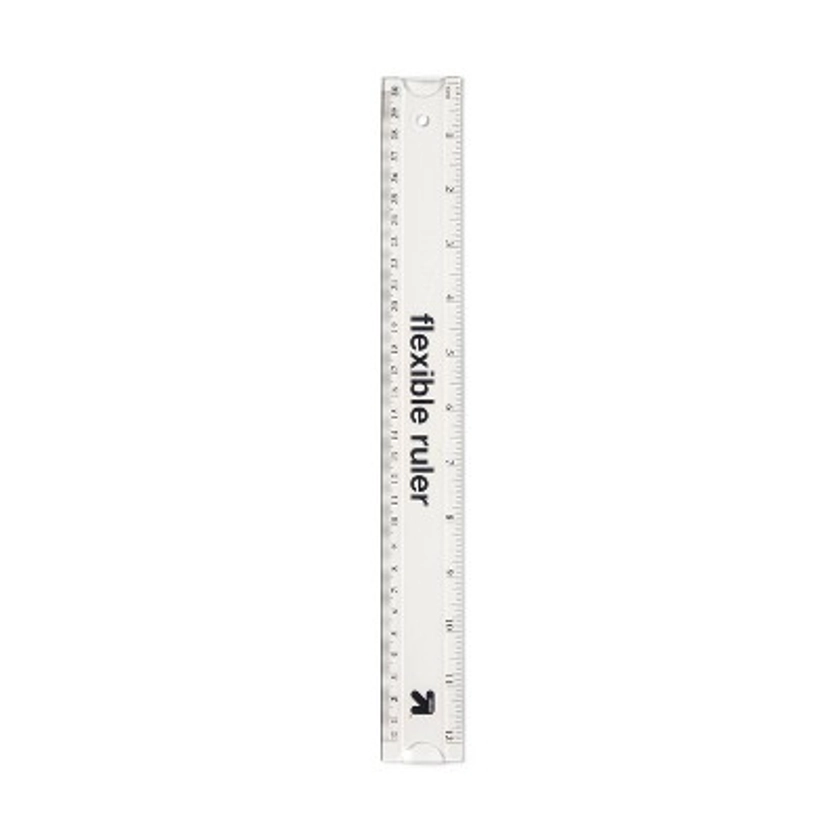 12" Flexible Ruler Clear - up&up™