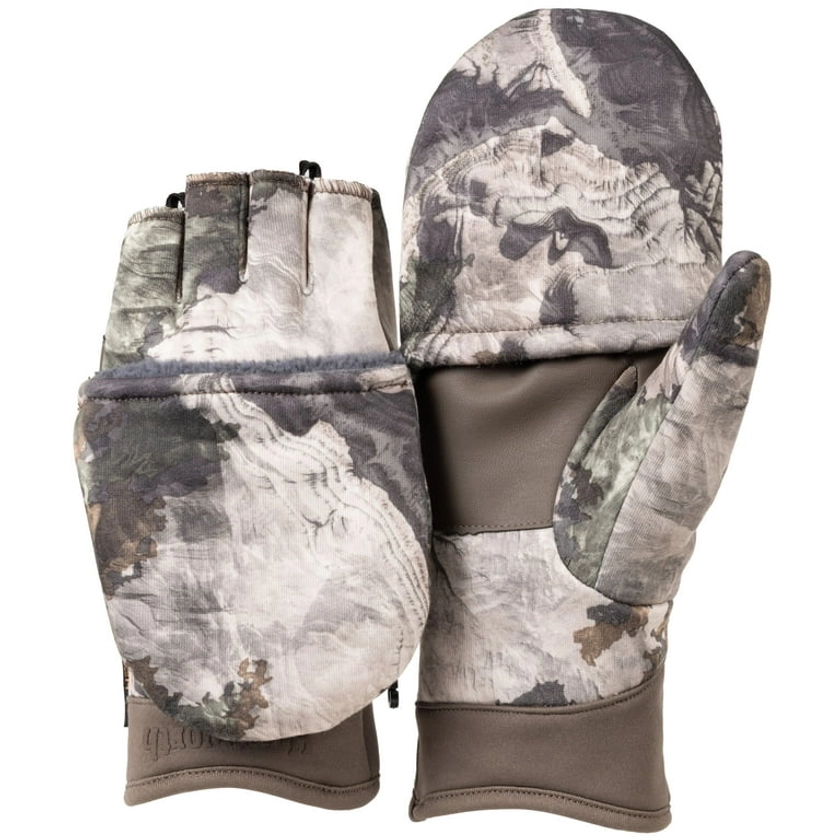 Huntworth Men's Scout Heat Boost™ Lined, Hunting Pop Top Glove - Mossy Oak Terra® Gila – Size l/xl