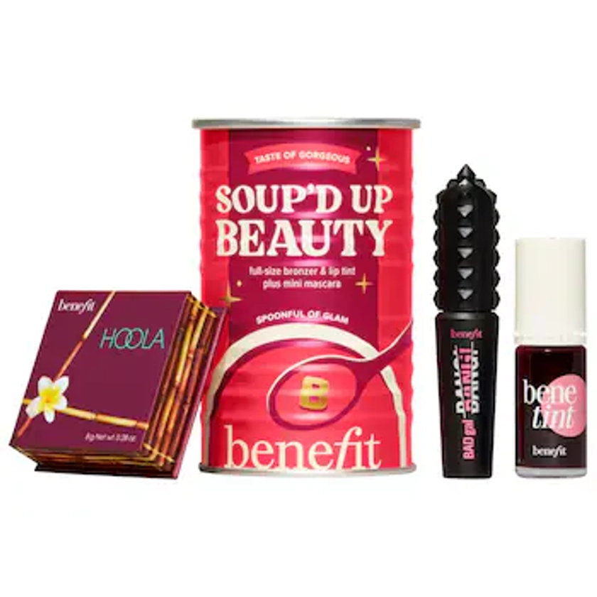 Soup'd Up Beauty - Benetint, Hoola Bronzer and Mini BADgal BANG! Trio - Benefit Cosmetics | Sephora