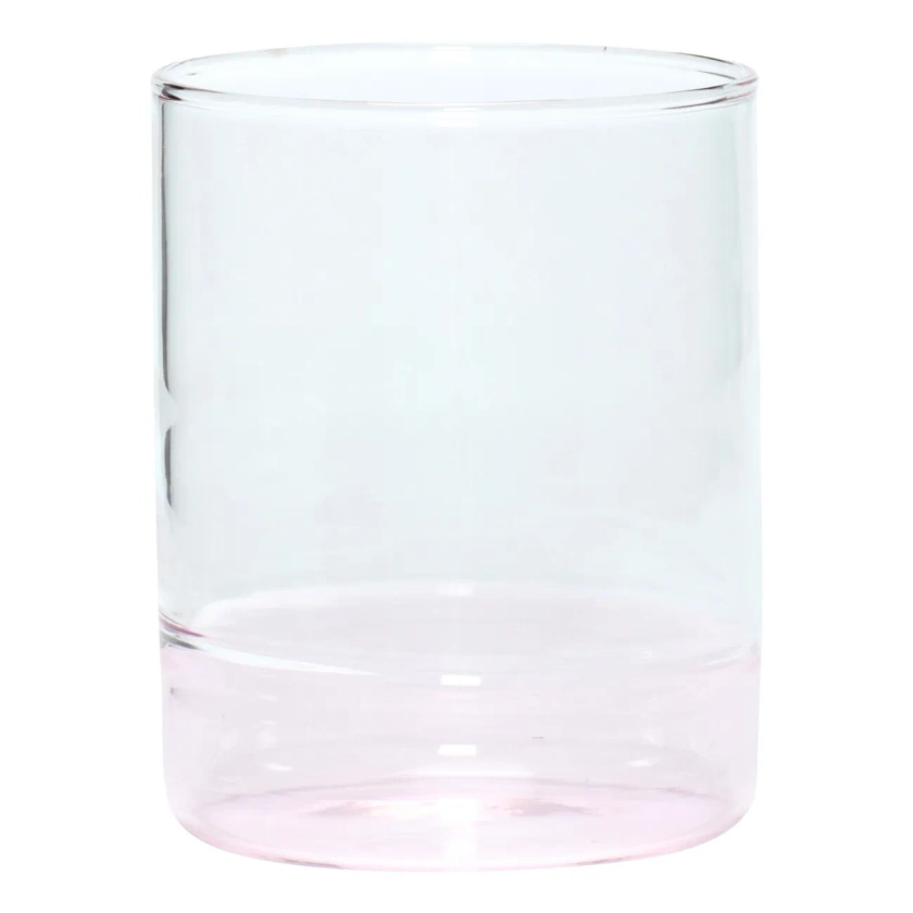 Hübsch - Two-Tone Glass - Pale pink | Smallable