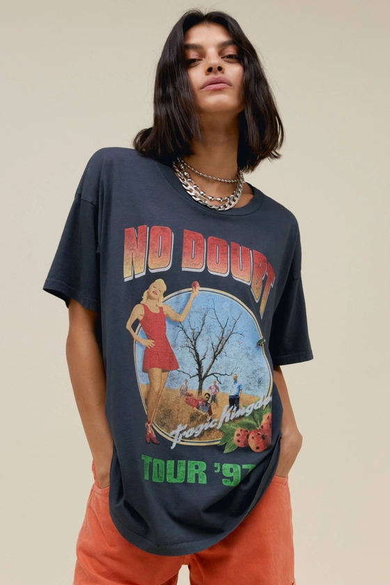 No Doubt Tour '97 Merch Tee In Vintage Black