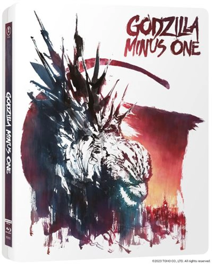 Godzilla Minus One Steelbook Blu-ray 4K Ultra HD : Inclus 2 Blu-ray