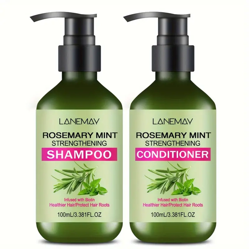 Roosmary Versterkend Shampoo en Conditioner - Temu Belgium